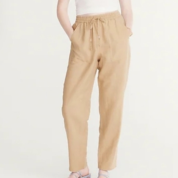 J. Crew Tan Women's Track Pants - Picture 1 of 12